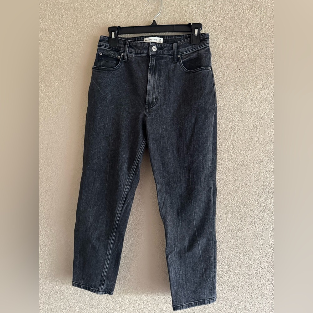 Abercrombie & Fitch Black High Rise Jeans